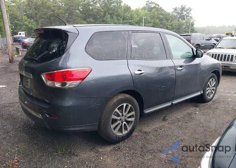 2014 Nissan Pathfinder S z USA, uszkodzony, nr VIN 5N1AR2MNXEC618679